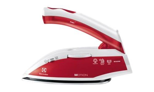 Electrolux Motion EDBT800 - Fer à vapeur - semelle : acier inoxydable - 800 Watt - rouge passion