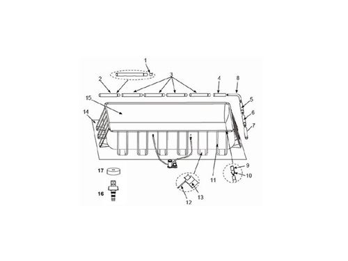 piscine tubulaire intex rectangulaire ultra xtr 5 49 x 2 74 x 1 32 m gris clair piscine a la fnac
