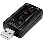 LogiLink USB Soundcard with Virtual 7.1 Soundeffects - Carte son - USB 2.0