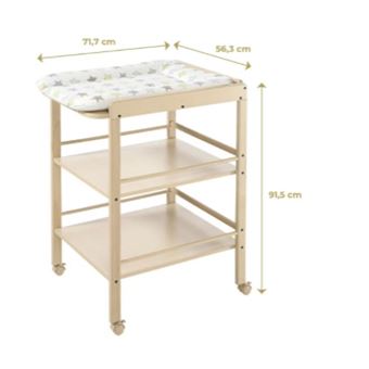 Geuther Table à langer Clarissa - Mobilier enfant Geuther Table à langer Clarissa - Mobilier enfant