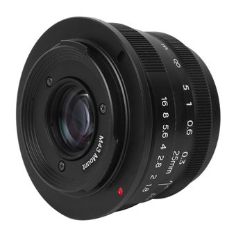 Objectif CCTV 25mm Fixe IR 3MP - Monture CS Pour Caméras De Sécurité IP 1080p - Portée 70m