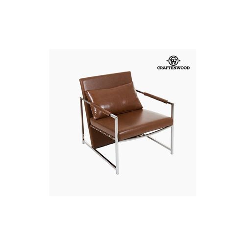 Fauteuil Marron (70 x 80 x 73 cm) by Craftenwood