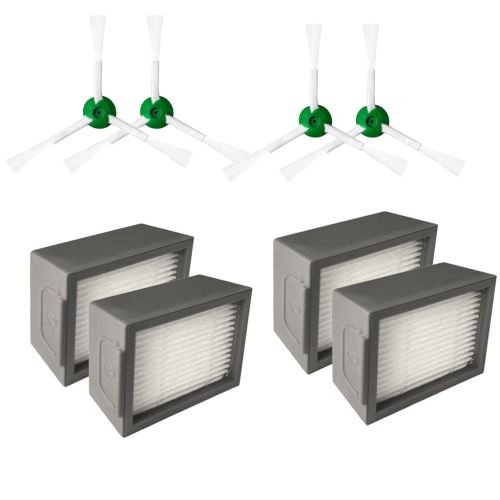 Brosses Kits pour hérisser iRobot Roomba + Core i7 Core i7 / Core i7 plus E5 E6 E7 Aspirateur