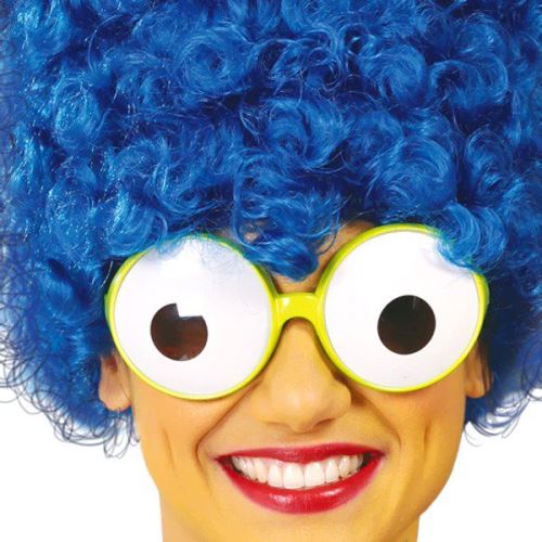 Lunettes gros yeux cartoon