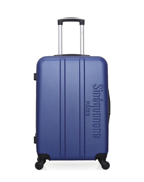 Valise WEEK-END SINEQUANONE |OLYMPE Marine en ABS