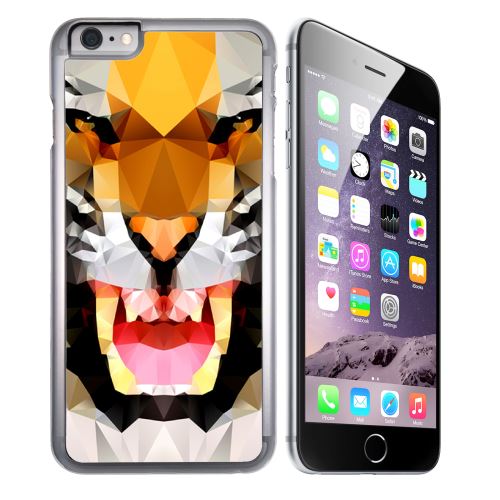 Coque pour iPhone 7 tigre geometrique