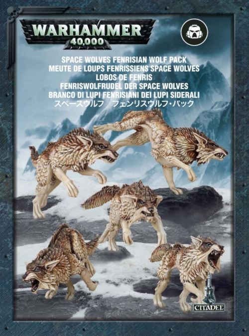 Warhammer 40k . - Space Wolf Fenrisian Wolves