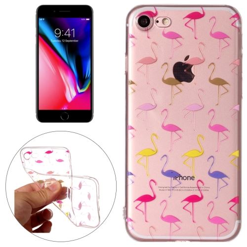 iPhone 8 Iphone 7 Coque Protection TPU flamand rose ALS48049