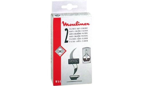 2 filtres anti-chlore Moulinex pour cafetière AW6401