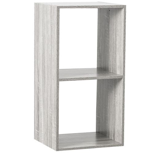 Paris Prix Gris, Gris Etagère 2 Cases Mix Gris 5Five