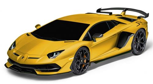 Rastar RC 1Lamborghini Aventador SVJ:24 garçons 27 MHz jaune