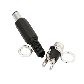 2 2mm X 5 5mm Male Femelle Sur Panneau Dc Power Plug Socket Connecteur Jack Chargeur Pour Telephone Mobile Achat Prix Fnac