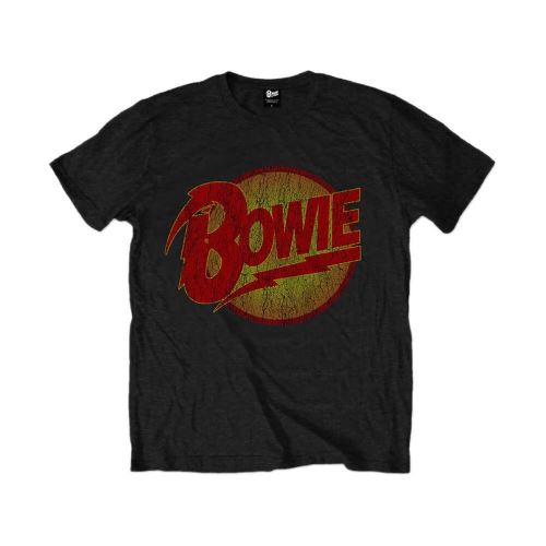 David Bowie pour enfants Diamond Dogs Logo T-shirt: 7/8 ans