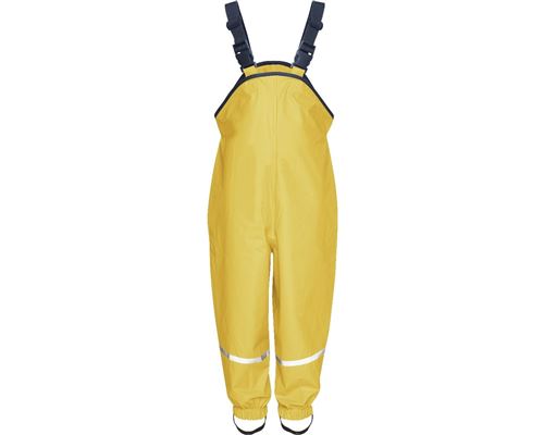 Playshoes pantalon de jardin pluvial jaune