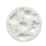 Moule Silicone DIY – Diamètre 7cm – Princesse Licorne Château – Loisirs Créatifs – Neuf