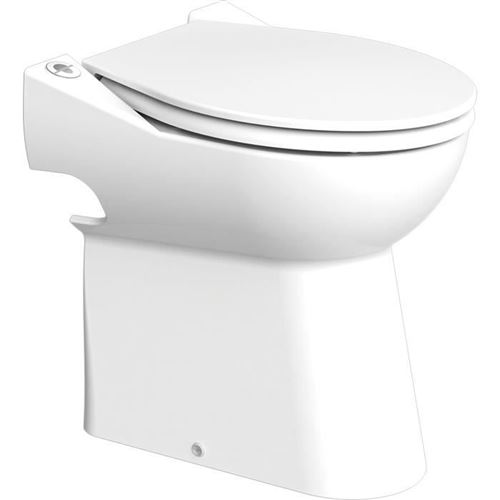 Cuvette à broyeur intégré SANICOMPACT 43 - Couleur : BLANC