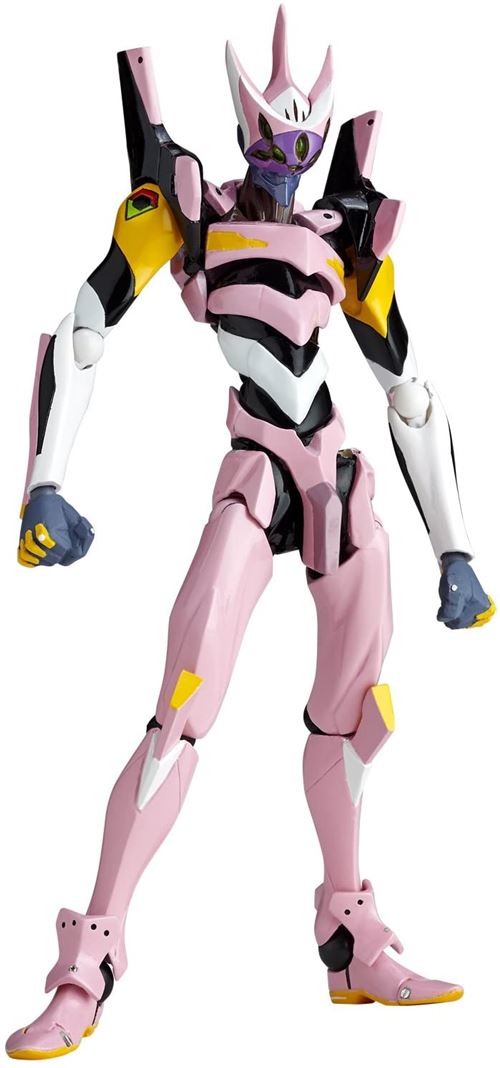 Revoltech Evangelion Evolution Evangelion Evangelion Evangelion Unit 8 Alpha (ville Custom) Approx. 160mm Painted Abs&pvc Prepainted Artistic Figures