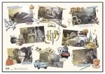 Tapis de bureau scènes de film Harry Potter