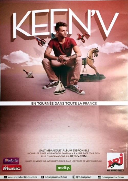Keen'v - 40x60 cm - AFFICHE / POSTER