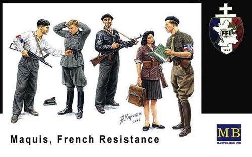 Maquis, French Resistance - 1:35e - Master Box Ltd.