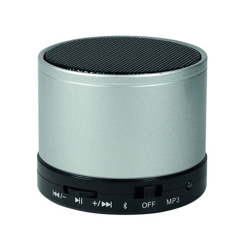 Logilink sp0051s Haut-Parleur Bluetooth avec Lecteur MP3 Argent