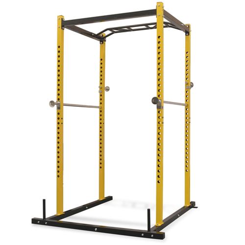 vidaXL Fitnessapparaat 140x145x214 cm geel en zwart