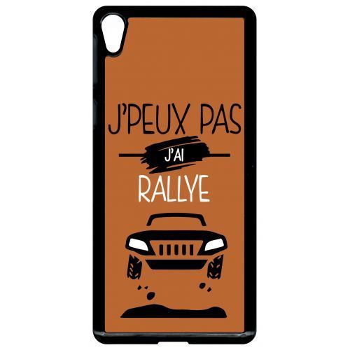 Coque sony xperia e5 j peux pas j ai rallye 7