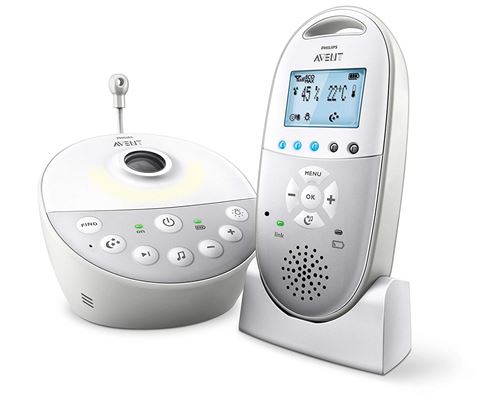Philips Avent scd585/26 Babyphone audio avec Technologie DECT, ciel étoilé projecteur blanc