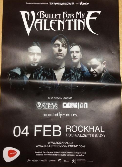 Bullet For My Valentine - 60x80 cm - AFFICHE / POSTER