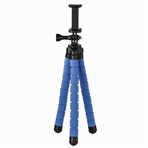Hama Trépied Flex Pour Smartphone Et GoPro 26 Cm Bleu