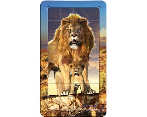 Puzzle 32 Pièces : Mini Puzzles Magnet Lion, Gigamic