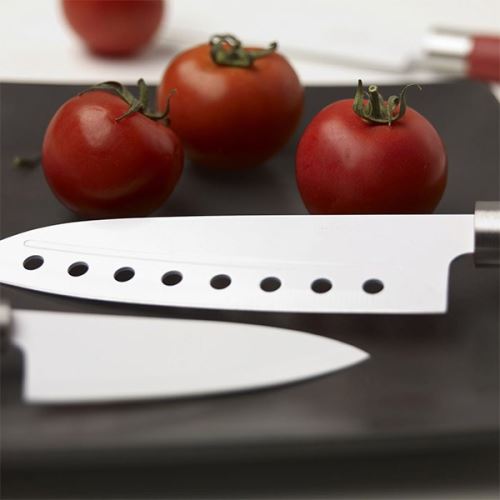 Set couteaux inoxydable avec revêtement en céramique (ensemble de 4) - Cuisine