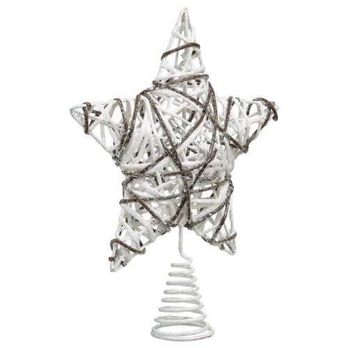 Feeric Lights And Christmas Blanc/Beige Cimier Pour Sapin De Noël - 51 X 47 Cm - Et - Image 2