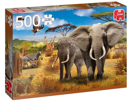 Jumbo Puzzle African Savannah 500 pièces