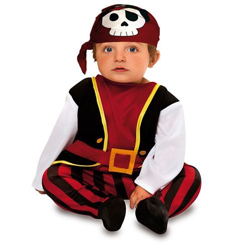 Déguisement Pirate Bébé 12/24 Mois Jaune 200567 Unimasa