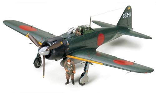 Tamiya A6m5 Zero Model 52 - 1/32E - Image 1