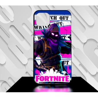 Coque IPhone Skin Fortnite Braqueur 2 - Modèles 4/5/6/7/8/X, Noire En Plastique Rigide, Neuf