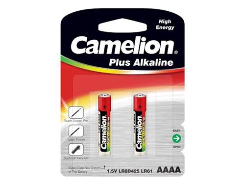Camelion - Lot de 2 Piles AAAA LR61 4xA l E-96