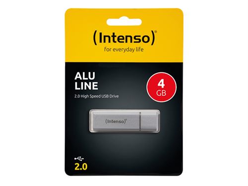 Generique Blanc Clé Usb 2.0 Intenso 4Go Alu Line - Image 4