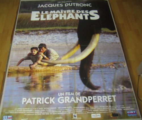 Le Maitre Des Elephants AFFICHE CINEMA ORIGINALE