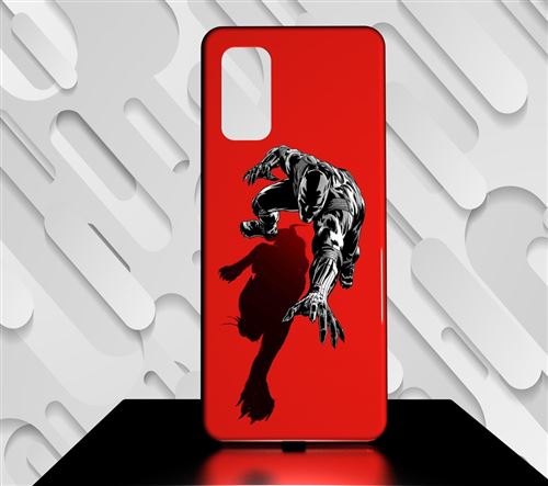Coque pour Galaxy PLUS S20+ BLACK PANTHER LA PANTHERE NOIRE COMICS 02