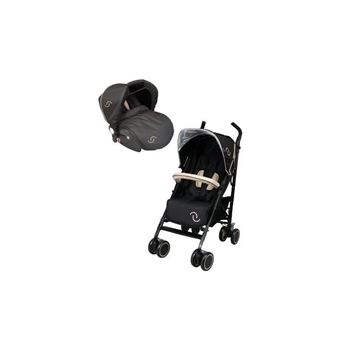 poussette combiné noir