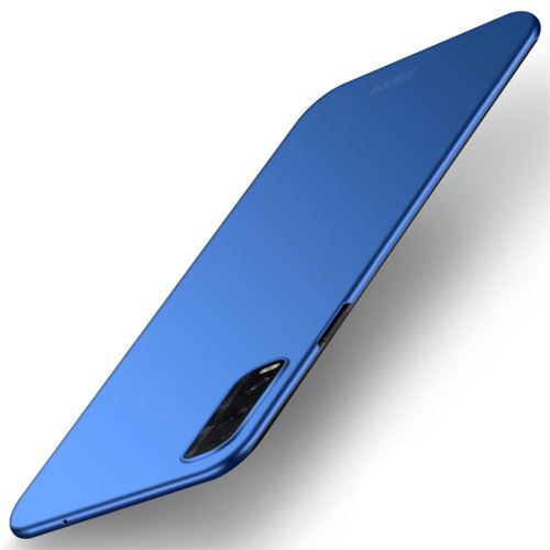 Coque en TPU bouclier mince mat rigide bleu pour votre Oppo Find X2