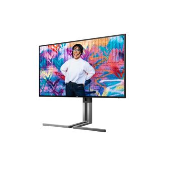 AOC U27U3CV - Graphic Pro Series - écran LED - 27" - 3840 x 2160 4K @ 60 Hz - Nano IPS - 350 cd/m² - 1300:1 - DisplayHDR 400 - 4 ms - 2xHDMI, DisplayPort, 2xUSB-C - haut-parleurs - noir