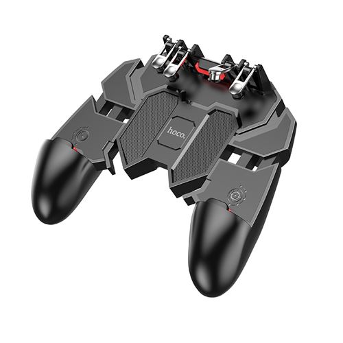 Mobile Contrôleurs de Jeu HOCO GM7 pour Android et iOS PUBG -Noir