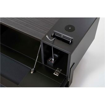 ERARD Meuble TV NAGA 1600 S Qi + USB - Carbon
