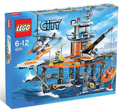 LEGO® City 4210 La plate forme des garde côtes