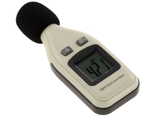 Sonomètre digital enregistreur, mesure de 30 à 130 dB, mémoire