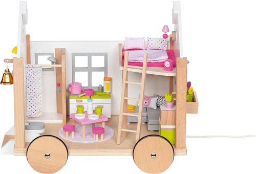 Non Communiqué Vert Chariot Maison De Poupées Hygge