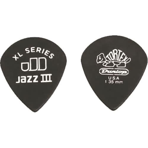 Dunlop 498P135 - 12 Mediators Tortex Jazz 1.35 mm